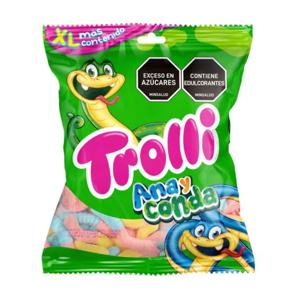 GOMAS TROLLI ANAYCONDA BOLSA 70GRS - Imagen 1