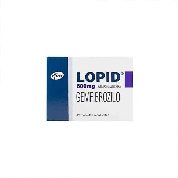 LOPID 600 MG 20 TABLETAS - Imagen 1