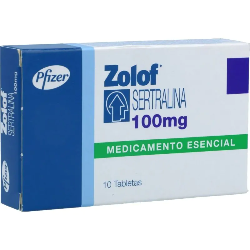 100004643 ZOLOF 100 MG 10 TABLETAS - Imagen 1