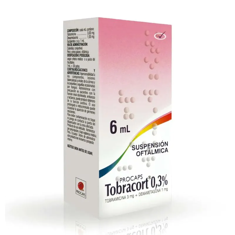 100004940 TOBRACORT GOTAS 6 ML - Imagen 1