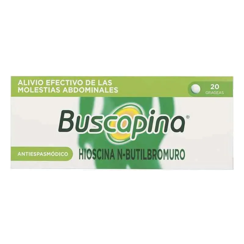 BUSCAPINA 20 TABLETAS - Imagen 1
