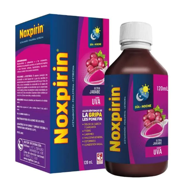 NOXPIRIN F ADULTOS JBE 120 ML - Imagen 1