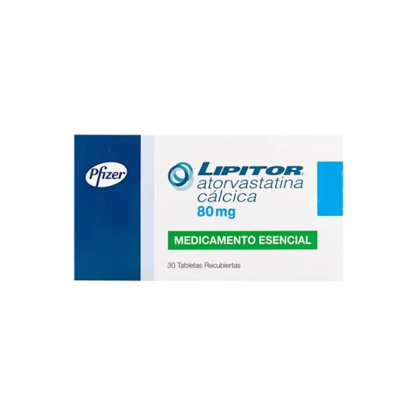 LIPITOR 80 MG 30 TABLETAS - Imagen 1