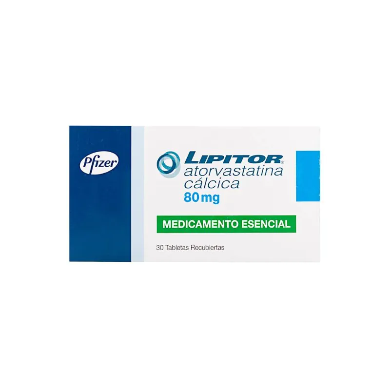 100016885 LIPITOR 80 MG 30 TABLETAS - Imagen 1
