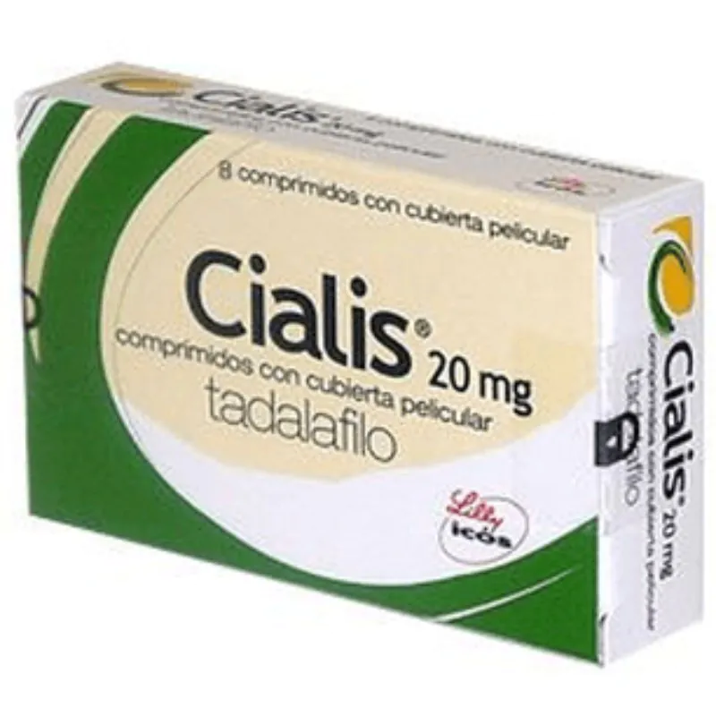 100017634 CIALIS 20 MG 8 TABLETAS - Imagen 1