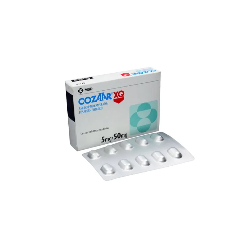 COZAAR XQ 50 MG+5 MG 30 TBS - Imagen 1