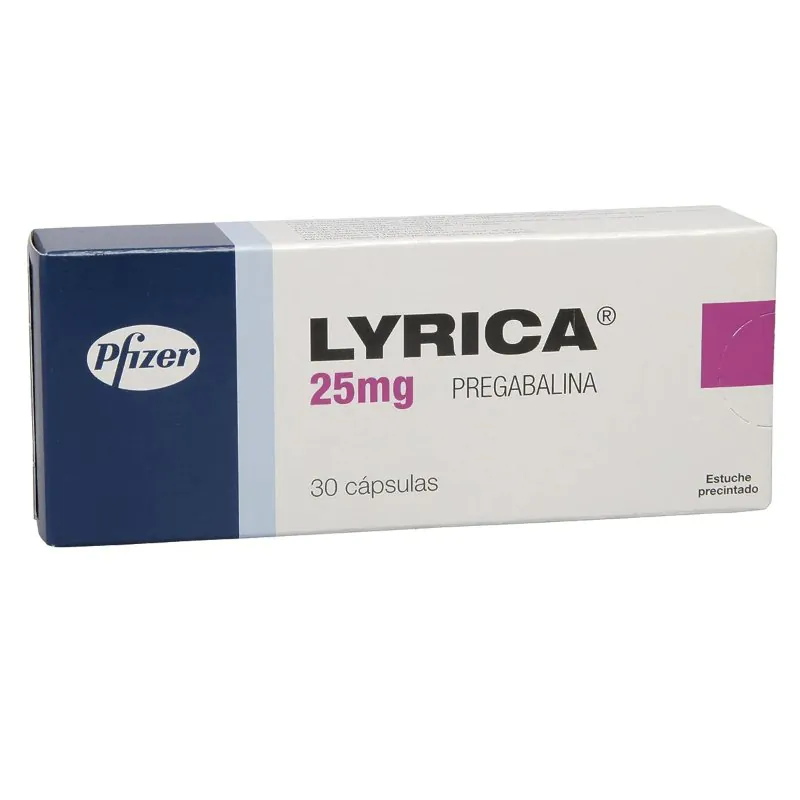 LYRICA 25 MG 30 CAP - Imagen 1