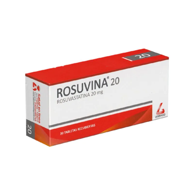 ROSUVINA 20 MG 30 TBS - Imagen 1