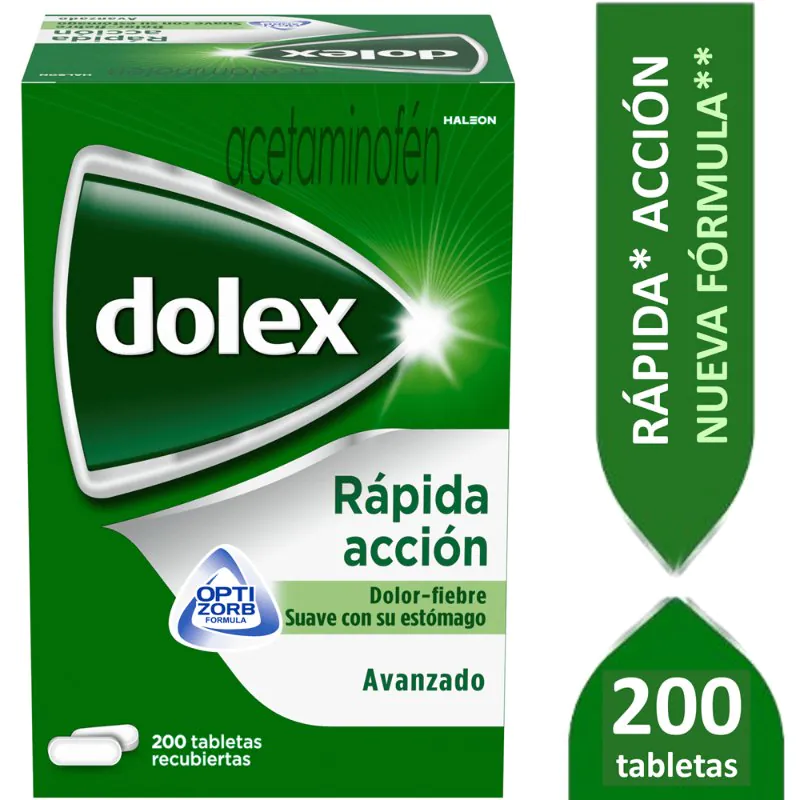 100028665 DOLEX 500MG RAP/ACCION - Imagen 1