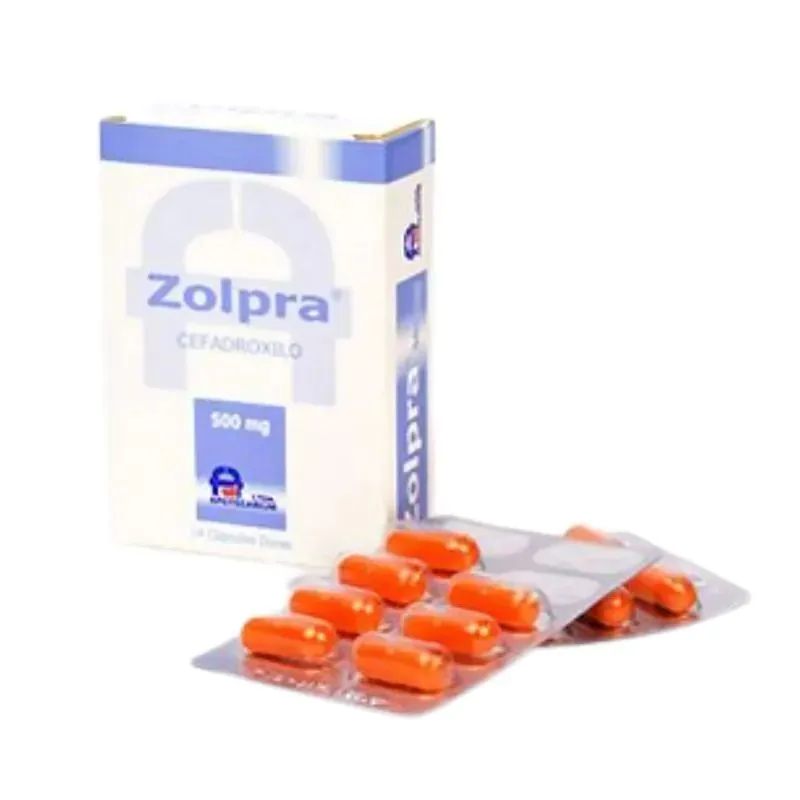 ZOLPRA CEFRADROXILO 500 MG X 14 CAP DURAS APOTECARIUM - Imagen 1