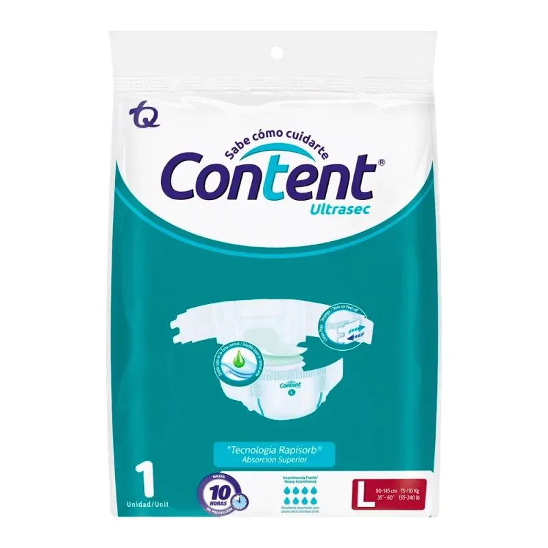 CONTENT TALLA L X UNIDAD - Imagen 1