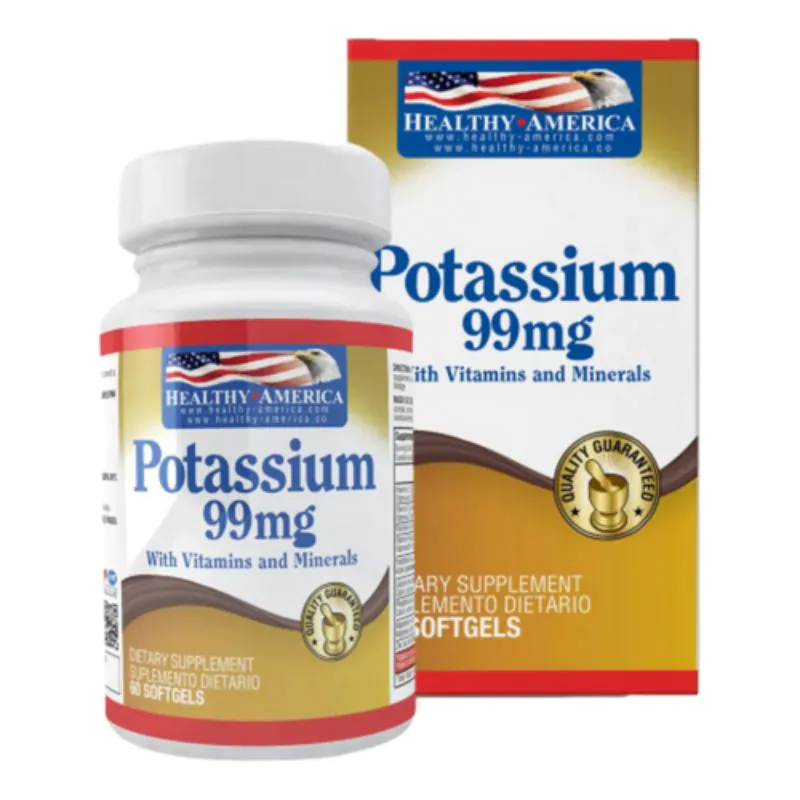 POTASSIUM 99 MG 60 SOFT HEALTHY - Imagen 1