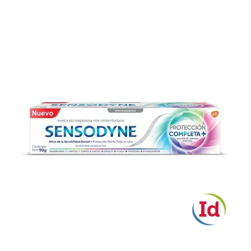 SENSODYNE COMPLETE PROT + WHITENING 90GR - Imagen 1
