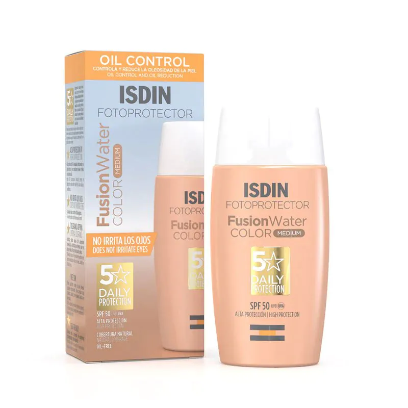 PROT SOLAR ISDIN FUS WATER S/COLOR 50 ML - Imagen 1