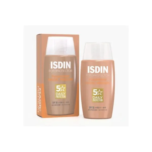 PROT SOLAR ISDIN FUS WATER COLOR MEDIUM 50 ML - Imagen 1