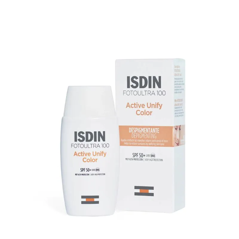 200045327 PROT SOLAR ISDIN ACTIVE UNIFY COLOR SPF 50 + X 50 ML - Imagen 1