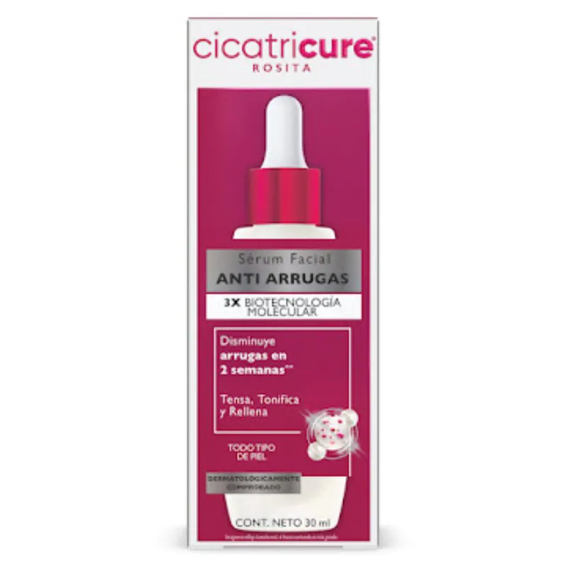 CICATRICURE SERUM FACIAL ANTIARRUGA 30ML - Imagen 1