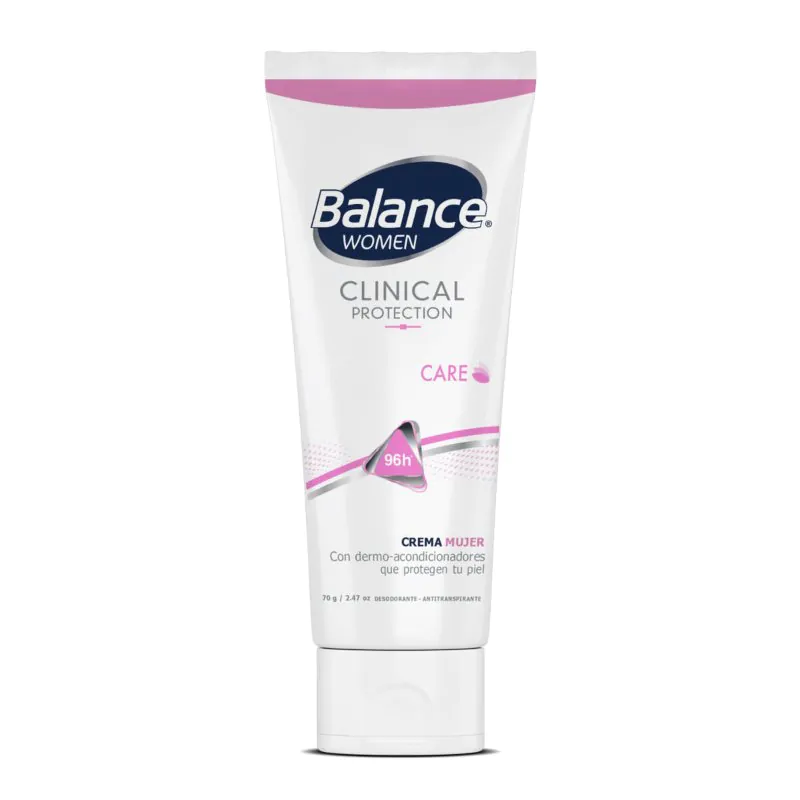DTE.BALANCE CRE.CLINICAL CARE WOMEN 70GR - Imagen 1