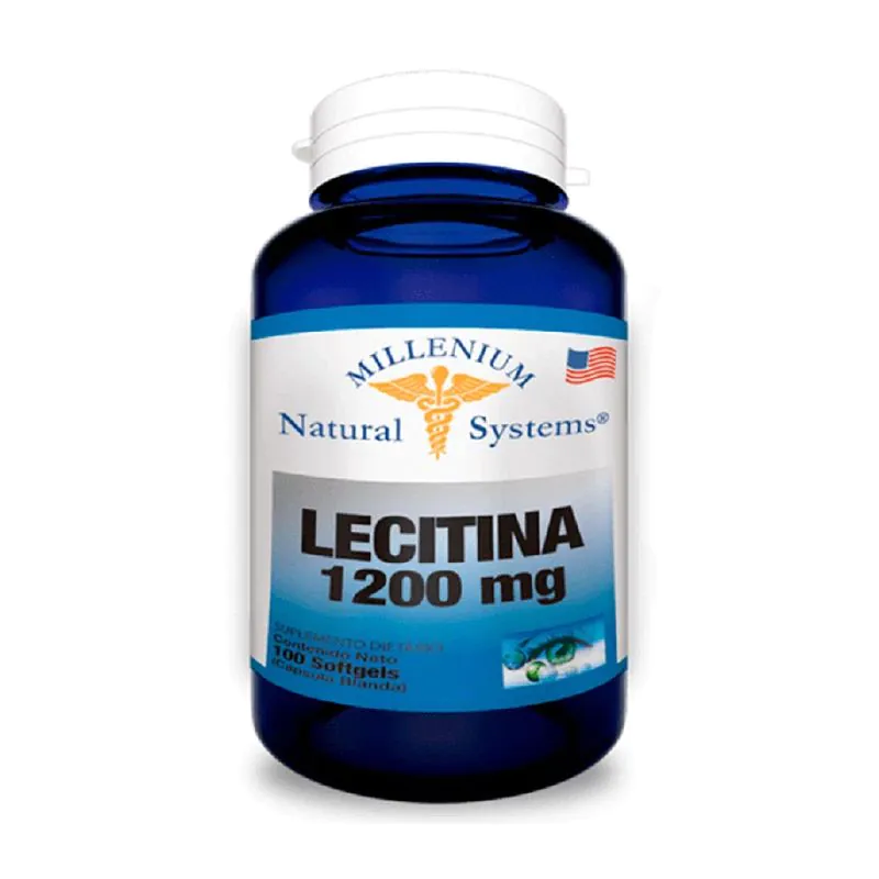 LECITINA 1200 MG X 100 SOFTGEL SYSTEM - Imagen 1