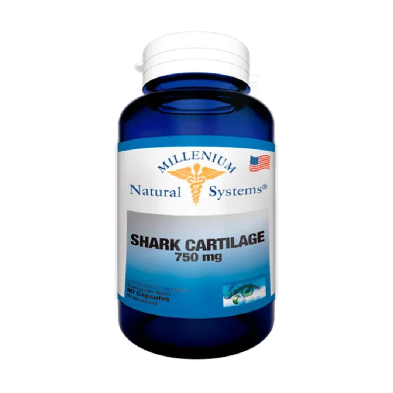 SHARK CARTILAGE 750 MG X 90 CAPS SYSTEM - Imagen 1