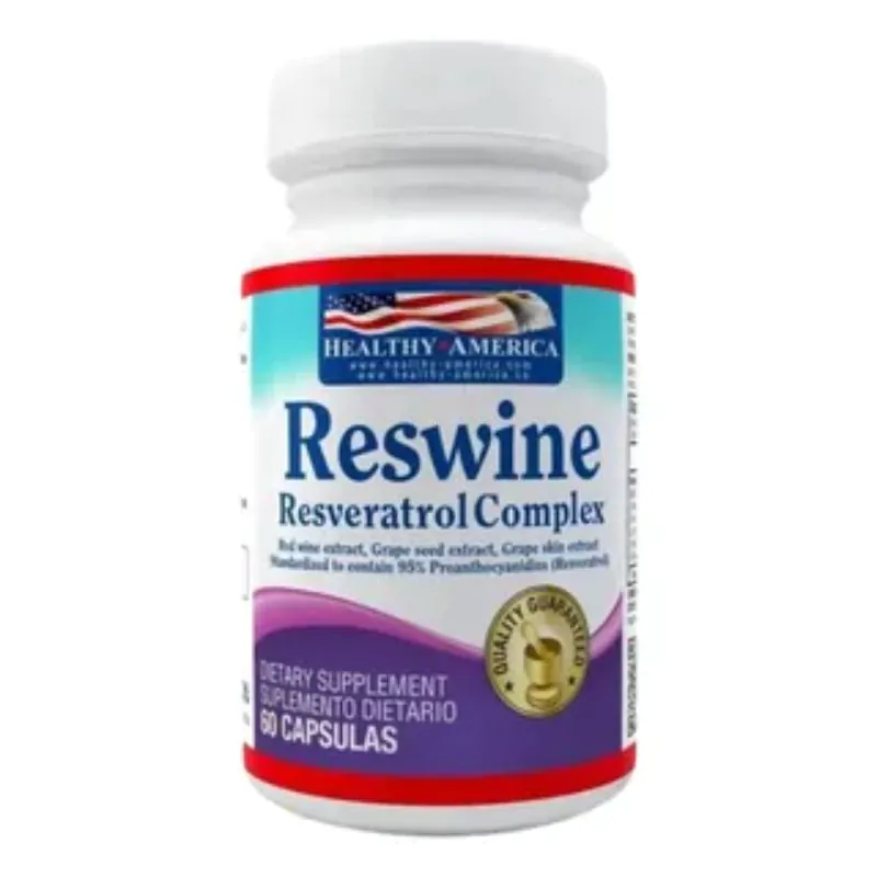 RESVERATROL RESWINE  60 CAP HEALTHY* - Imagen 1