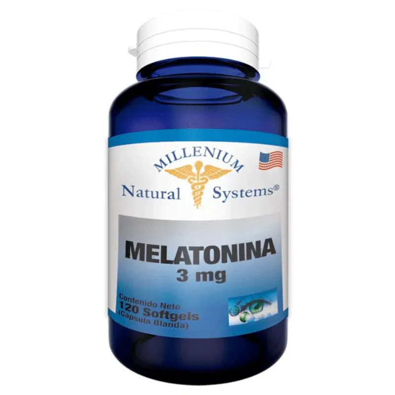 MELATONINA 3 MG X 120 SOFTGELS SYSTEM* - Imagen 1