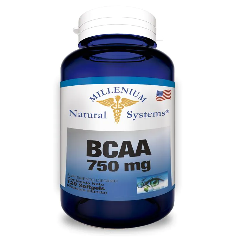 BCAA 750 MG X 120 SOFTGEL SYSTEM - Imagen 1