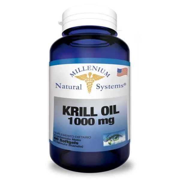 KRILL OIL 1000 MG X 60 SOFTELG SYSTEM - Imagen 1