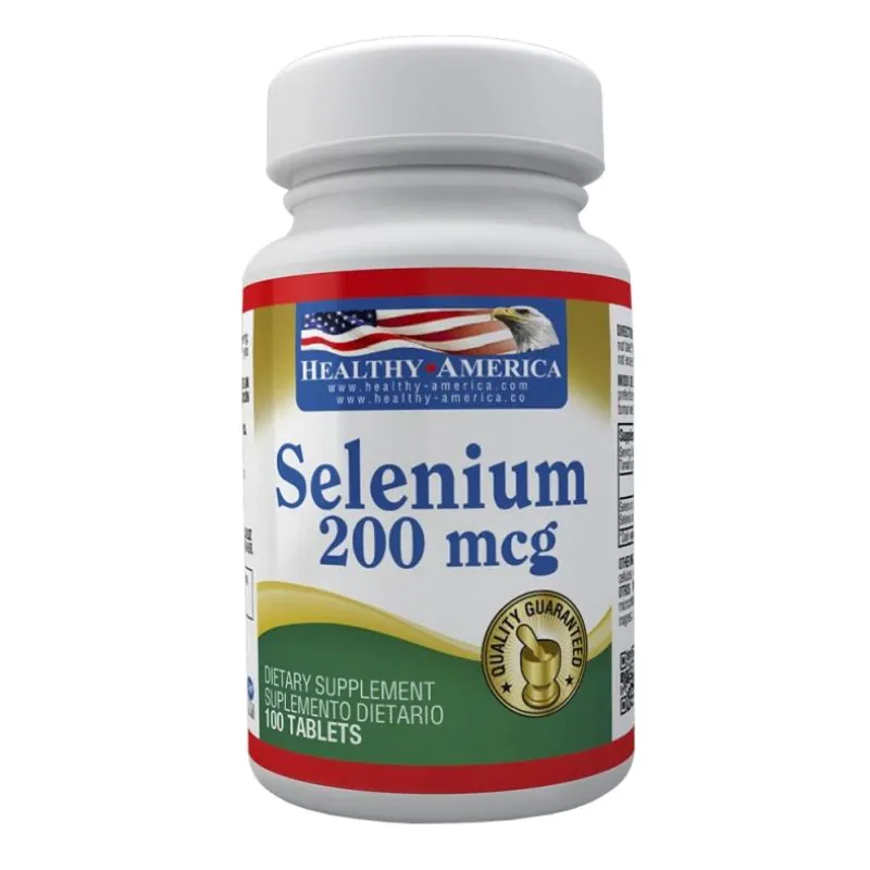 SELENIUM 200 MG X 100 TBL HEALTHY - Imagen 1