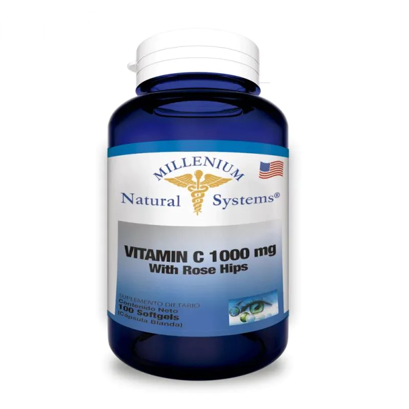 VITAMINA C 1000 MG X 100 SOFTG SYSTEMS* - Imagen 1