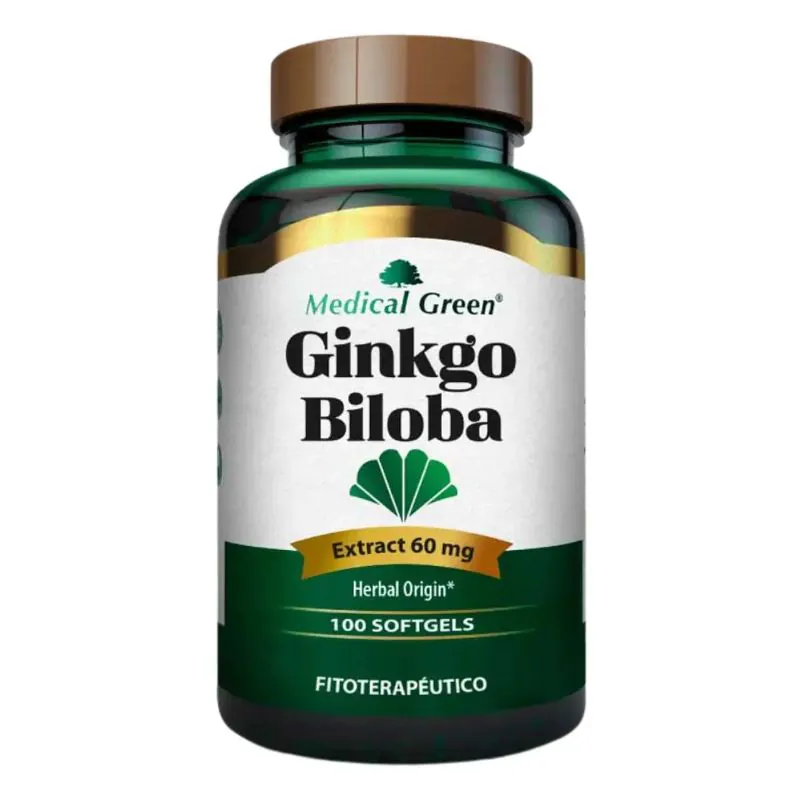 GINKGO BILOBA 60 MG MEDICAL X 100 - Imagen 1