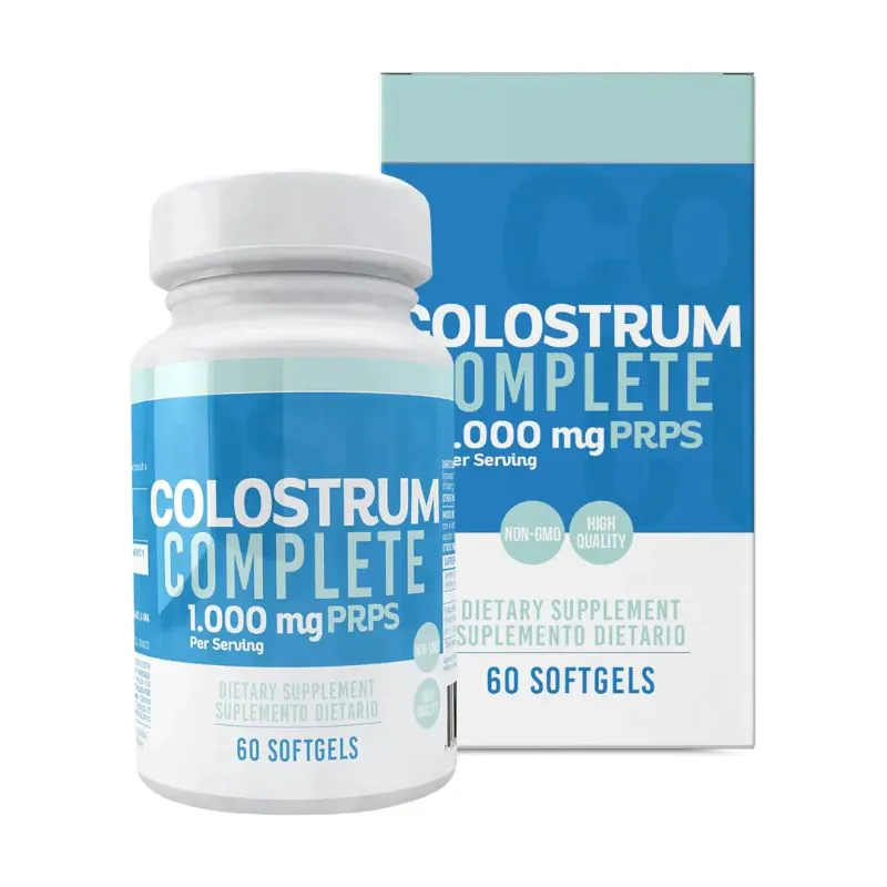 200214 COLOSTRUM COMPLETE 1000 MG X 60 SOTFG HEALTHY - Imagen 1
