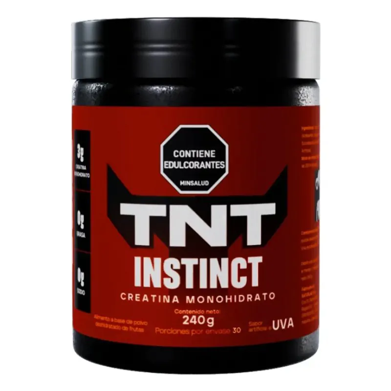 CREATINA TNT INSTINCT 240 MG X 30 SER UVA - Imagen 1
