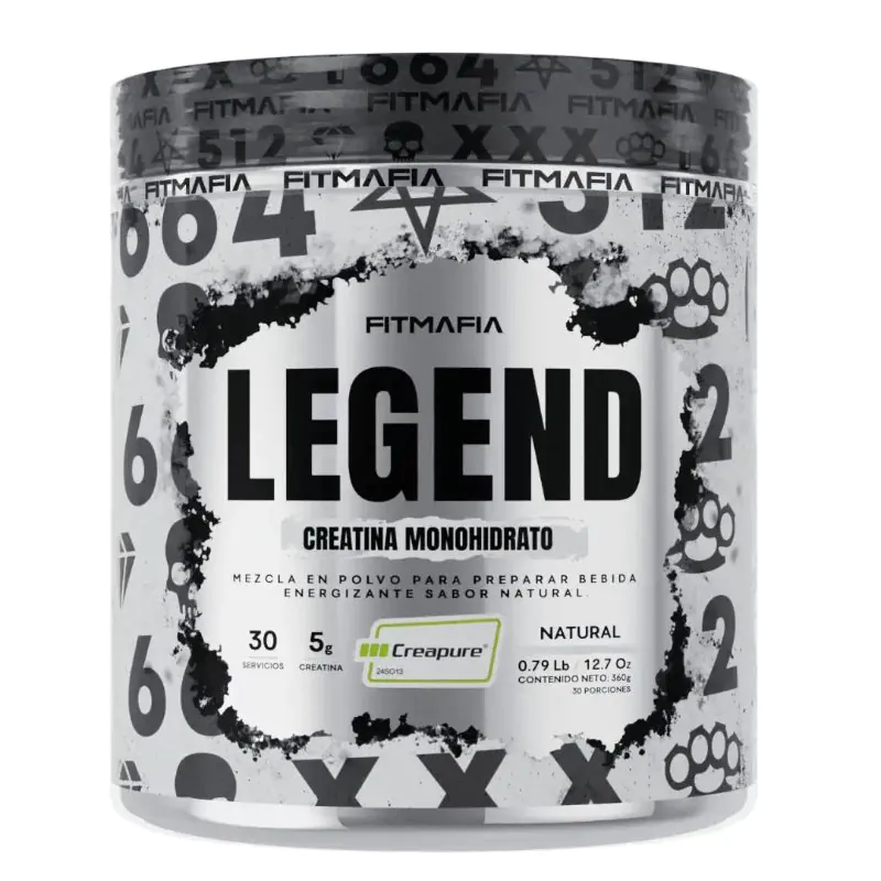 CREATINA LEGEND MONOH X 360 GR 30 SERV FITMAFIA - Imagen 1