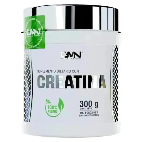 CREATINA VEGANA 3000 MG X 300 GR 100 SERV GMN - Imagen 1