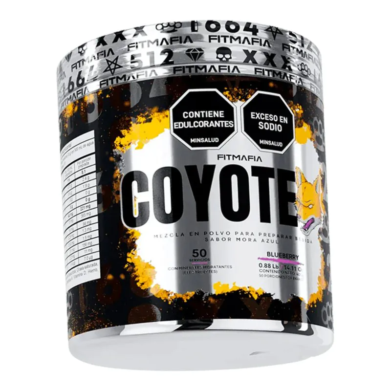 COYOTE POLVO MORA AZUL X 50 SERV PROSC - Imagen 1