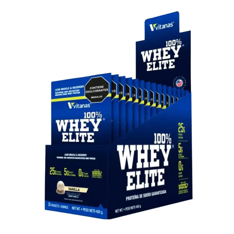 TITAN WHEY ELITE SACHET X 30 GR 1 SERV - Imagen 1
