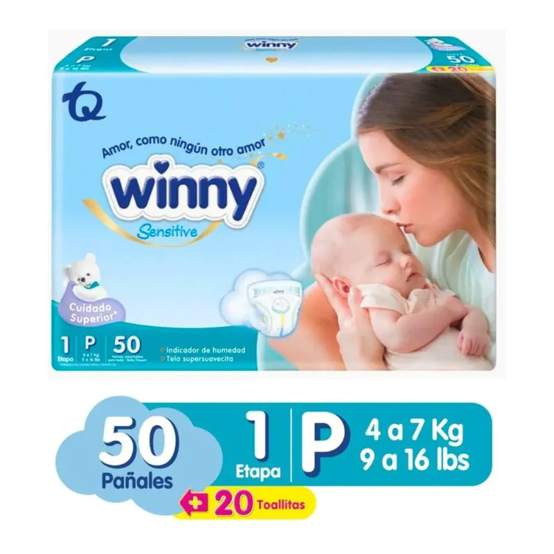 WINNY GOLD SENSITIVE 1 X 50 UND - Imagen 1