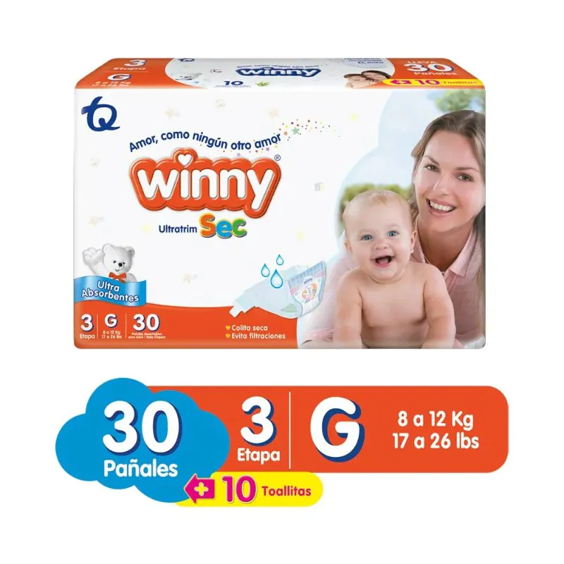 WINNY SEC 3 X 30 UDS - Imagen 1