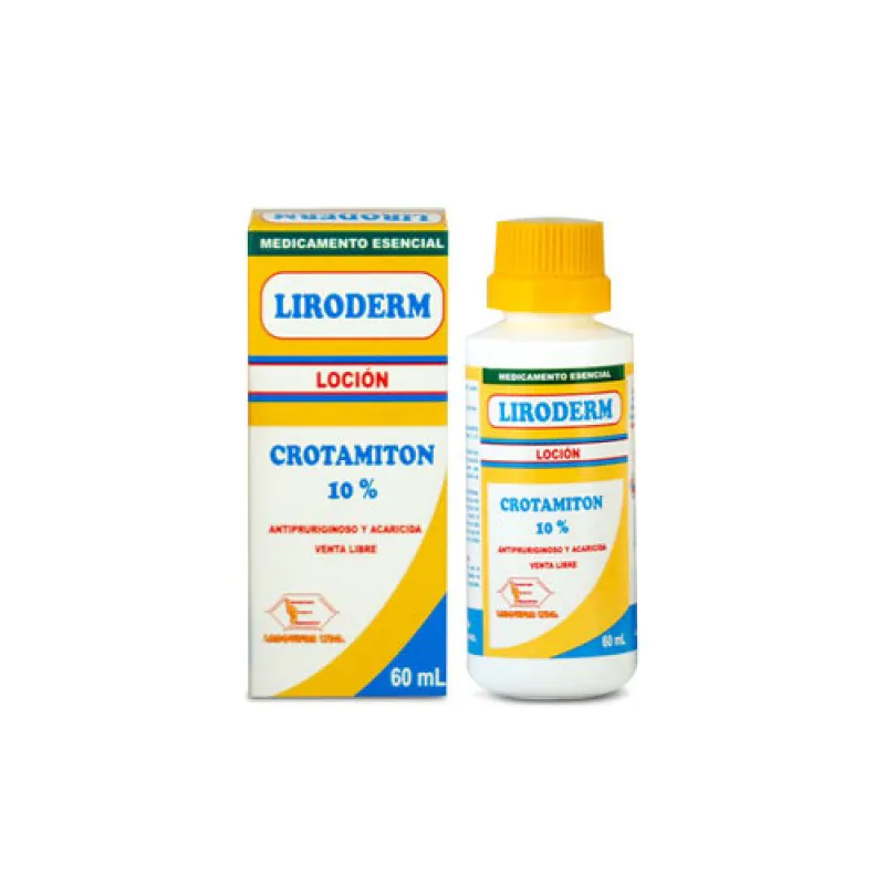 CROTAMITON LIRODERM LOCION 60ML - Imagen 1