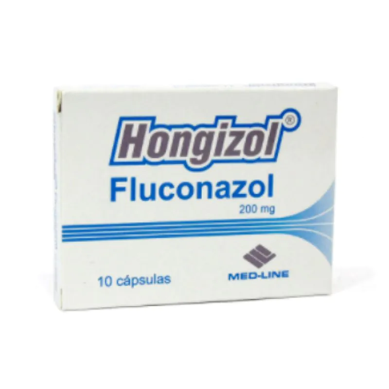 FLUCONAZOL HONGIZOL  200MGX10CAP MEDLINEPCV - Imagen 1
