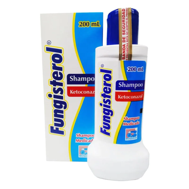 KETOCONAZOL FUNGISTEROL CHAMPU X 200 ML - Imagen 1