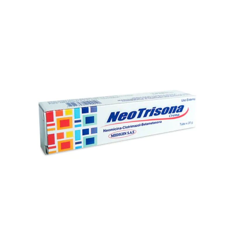 600135 NEOTRISONA CREMA X 20 GR MEDIGEN - Imagen 1