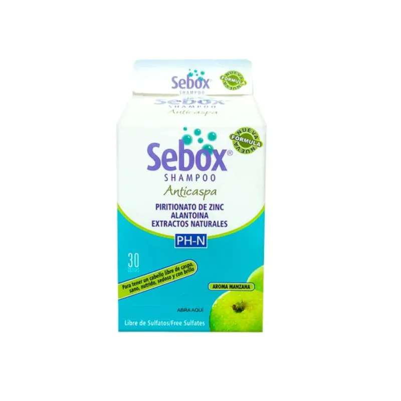 SEBOX CHAMPU X 30 COJINES 12 ML - Imagen 1