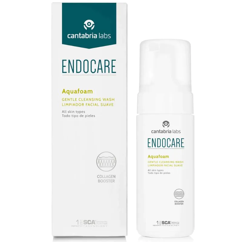 ENDOCARE AQUAFOAM ESPUMA LIMPIADORA 125ML - Imagen 1