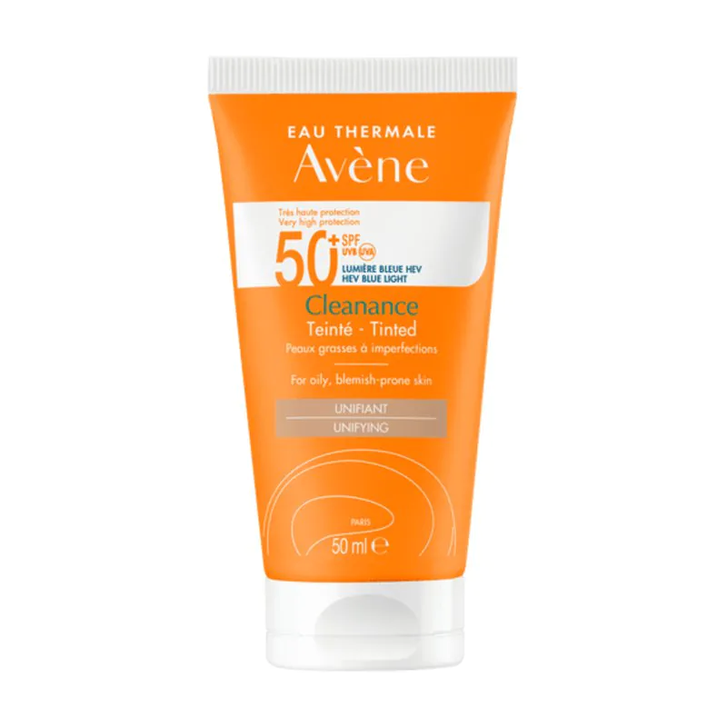 PROT SOLAR AVENE CLEANANCE COLOR SPF 50 50 ML - Imagen 1