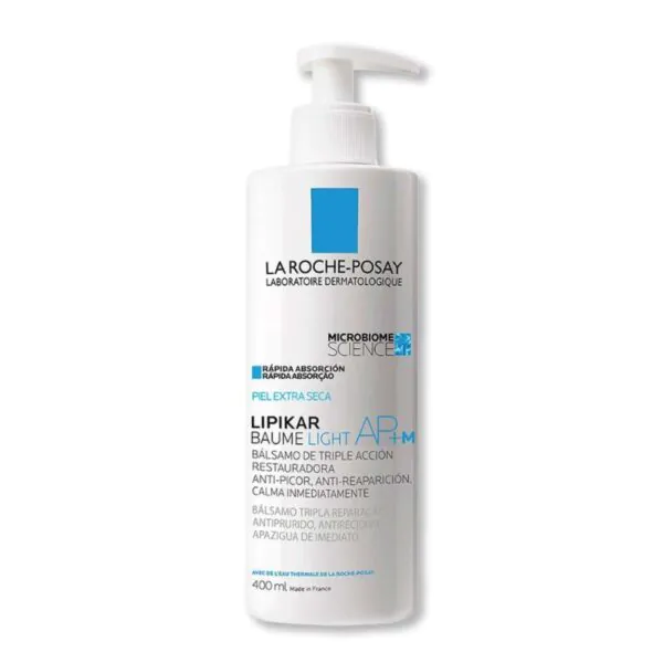 LIPIKAR BAUME LIGHT AP+M 400ML LA ROCHE - Imagen 1