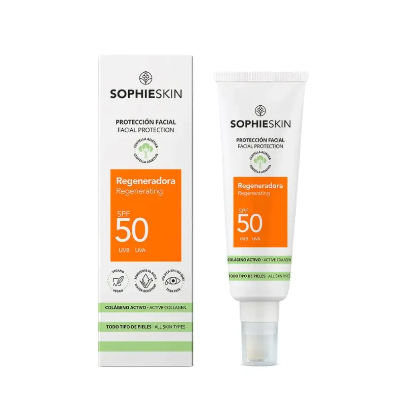700265 PROTECCIÓN FACIAL REGENERADORA 50 SPF 50 ML SOPHIESKIN - Imagen 1