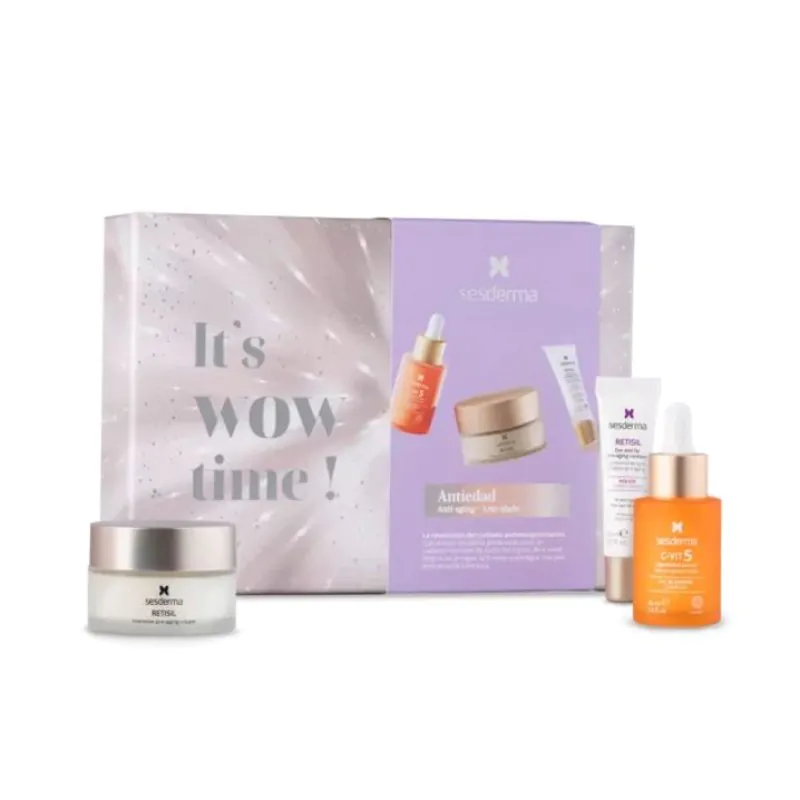 700313 KIT ANTIEDAD SESVITAC5+RETISIL CREMA+RETISIL CONTORNO SESDER - Imagen 1