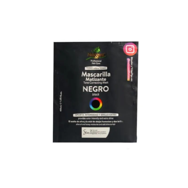 MASCARILLA MATIZANTE NEGRO - Imagen 1